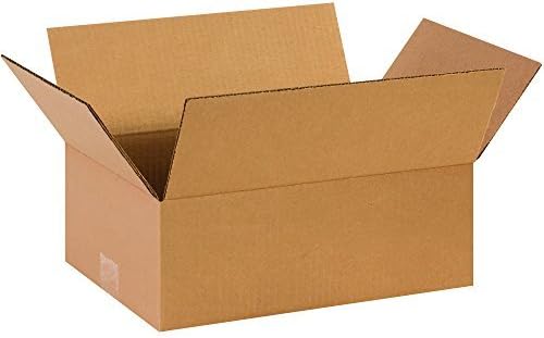 BOX USA Shipping Boxes Flat 14L x 10W x 5H for Packing Needs