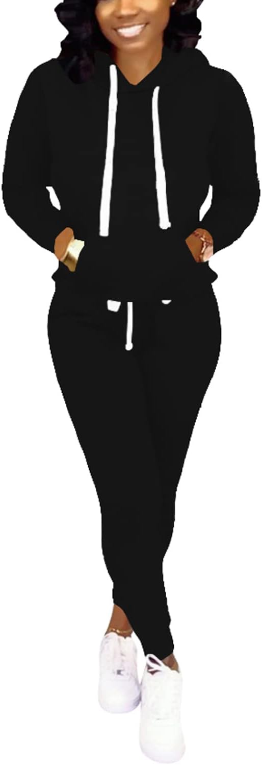 Nimsruc Two Piece Outfits For Women Jogging Suits Casual Wear