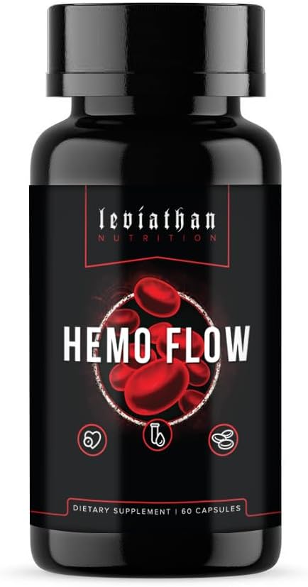 Leviathan Nutrition Hemo Flow Supplement for Nitric Oxide Boost