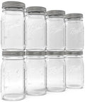 Ball Wide Mouth Glass Mason Jars Quart Size Pack of 8 - Versatile