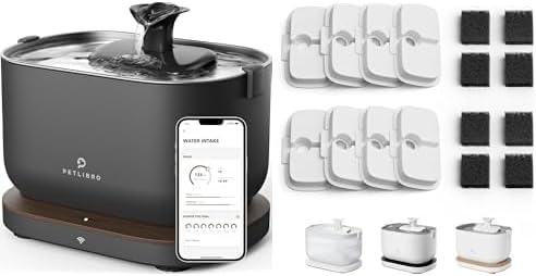 PETLIBRO Dockstream Cat Water Fountain with Replacement Filters