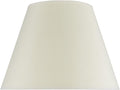 Aspen Creative Empire Shape Spider Lamp Shade, Cream 7in x 13in