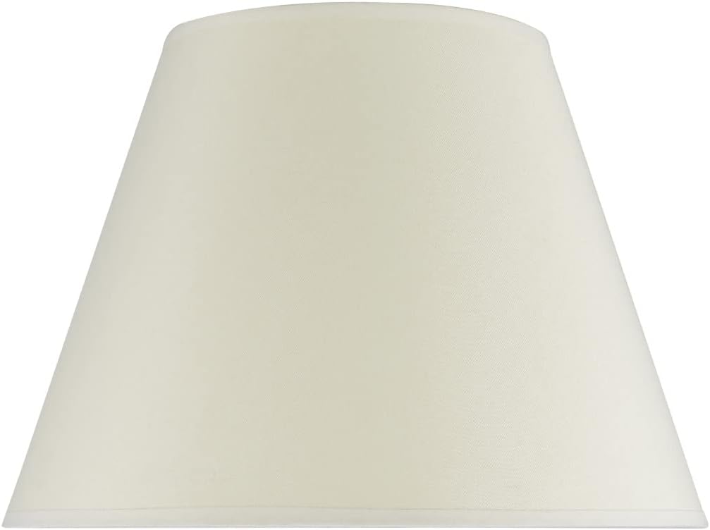Aspen Creative Transitional Empire Shape Lamp Shade in Cream