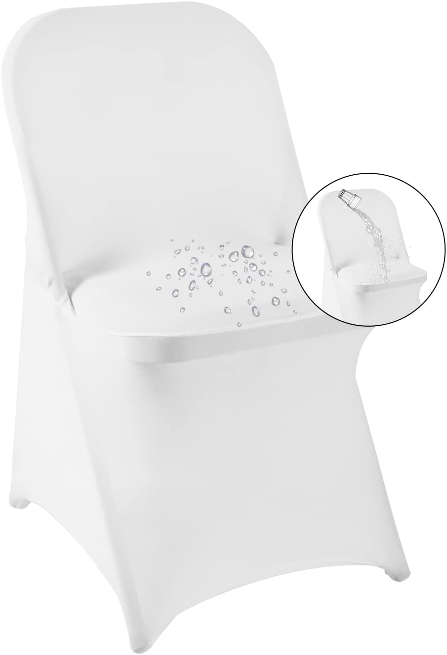 magalo 20 Pack White Spandex Folding Chair Covers Review