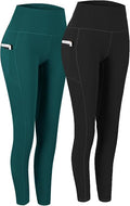 High Waist Yoga Pants with Pockets - Tummy Control Leggings this