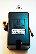 Heavy Duty Air Pressure Control Switch H4 140-175 PSI - Durable 25A