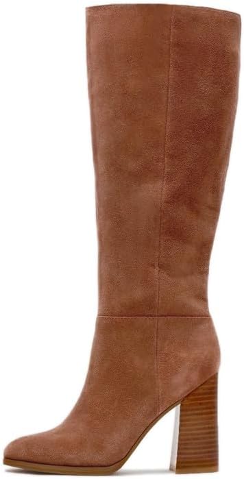 Erocalli Knee High Fall Faux Suede Tall Long Boots for Style