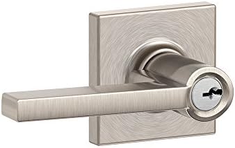 SCHLAGE F51A LAT 619 COL Latitude Lever Keyed Entry Lock