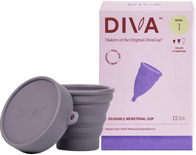 DIVA Cup & Shaker Set - 12-Hour Protection - Model 1