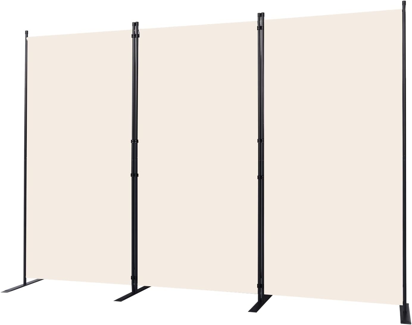 Room Divider 3 Panel Folding Privacy Screens for Versatile Use
