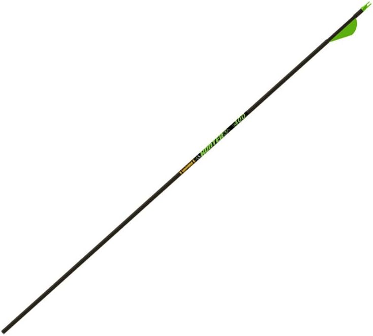 Gold Tip Hunter XT Arrows with 2-Inch Raptor Vanes for Precision