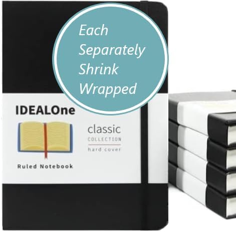 Premium Lined Leather Journal Set, 160 Pages, 100GSM Paper