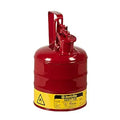 Justrite Type I Steel Flammables Safety Can, 4L - Durable Protection