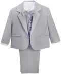 Dressy Daisy Baby Toddler Boy 5 Pcs Tuxedo Suit Set - Formal Ceremony