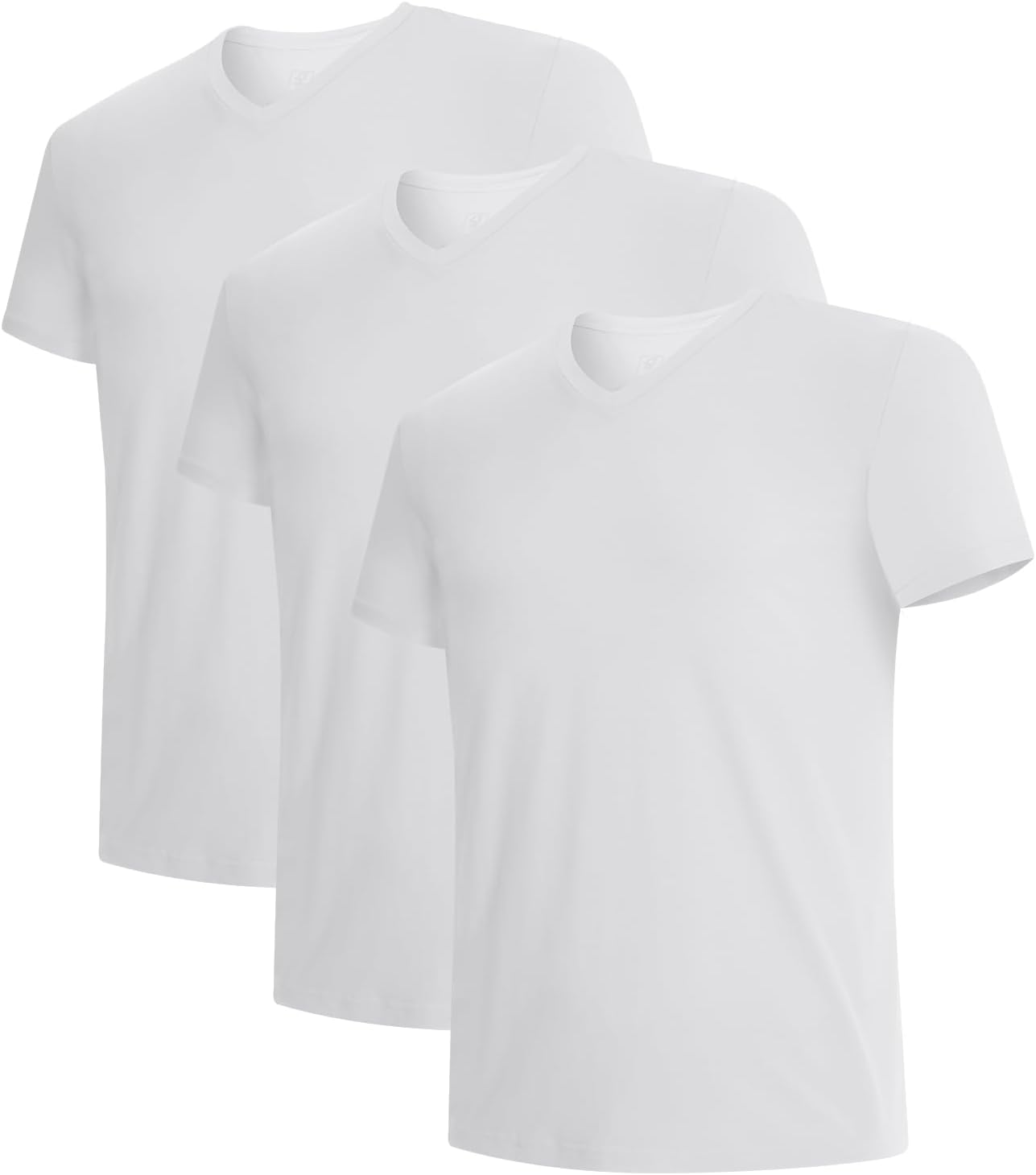 Bamboo Cool Men's V-Neck Undershirts for Ultimate Comfort