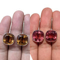 Color Changing Sultanit Earrings 925 Sterling Silver - Elegant Turkish
