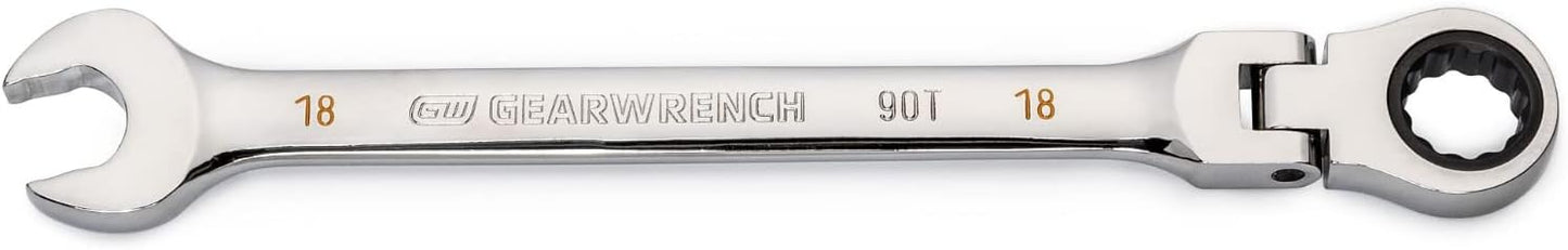 GEARWRENCH 18mm Flex Head Ratcheting Combination Wrench Review