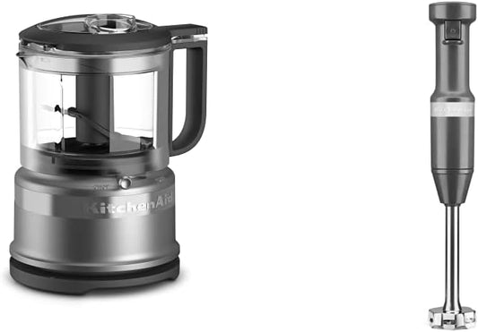 KitchenAid Hand Blender & Food Chopper Set - Power Duo for Effortless Cooking