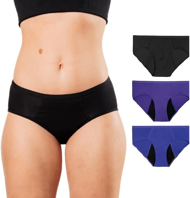 Bambody Absorbent Briefs for Women - Super Comfy Leakproof Underwear