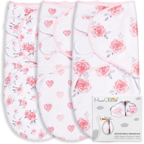 Mama Cheetah Baby Swaddle Sack for 3-6 Month Infants