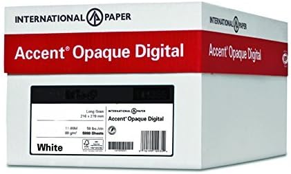 Accent Opaque Cream-Colored Cardstock Paper for Vibrant Prints