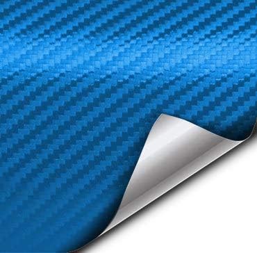 VViViD XPO Electric Blue 3D Carbon Fiber Vinyl Wrap Roll Review