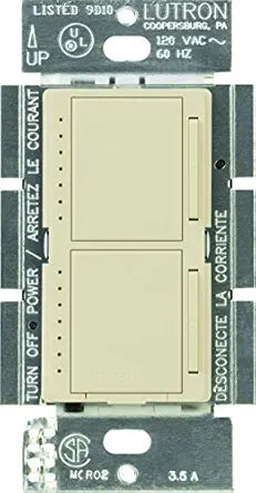 Lutron Maestro Dual Digital Dimmer Switch for Incandescent Bulbs