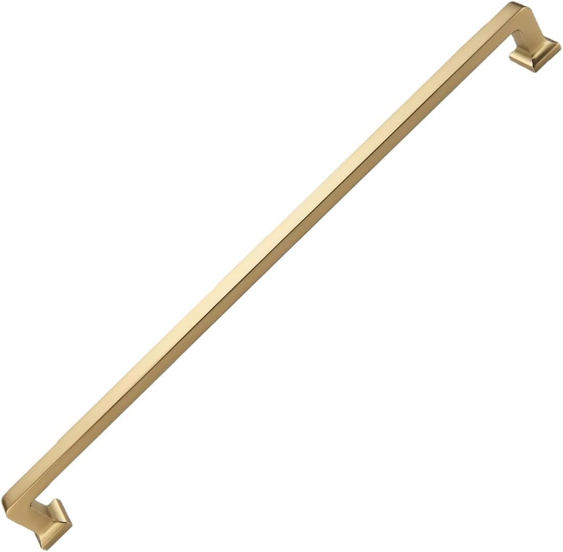 Brushed Brass Cabinet Pulls for Kitchen and Furniture Upgrade