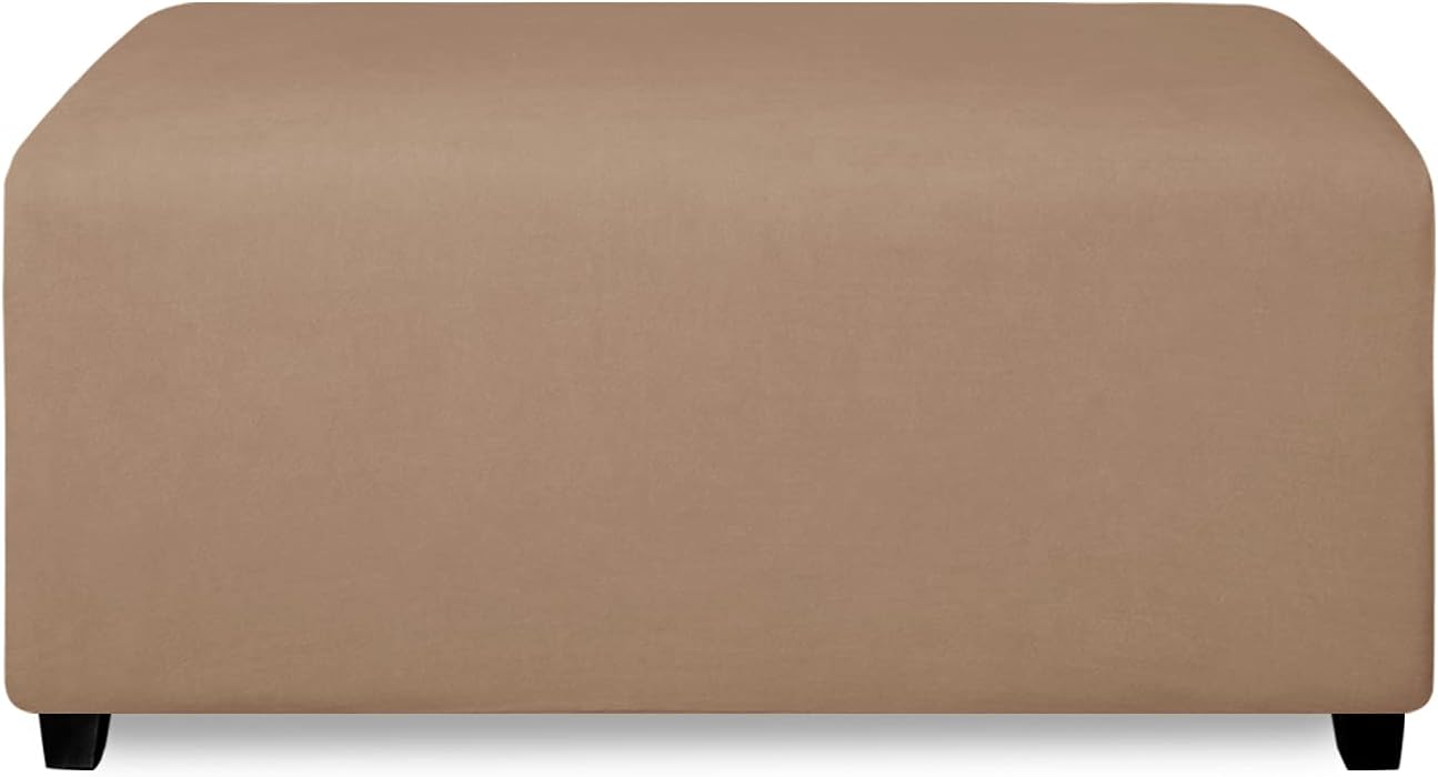 PureFit Super Stretch Ottoman Cover for Living Room Furniture