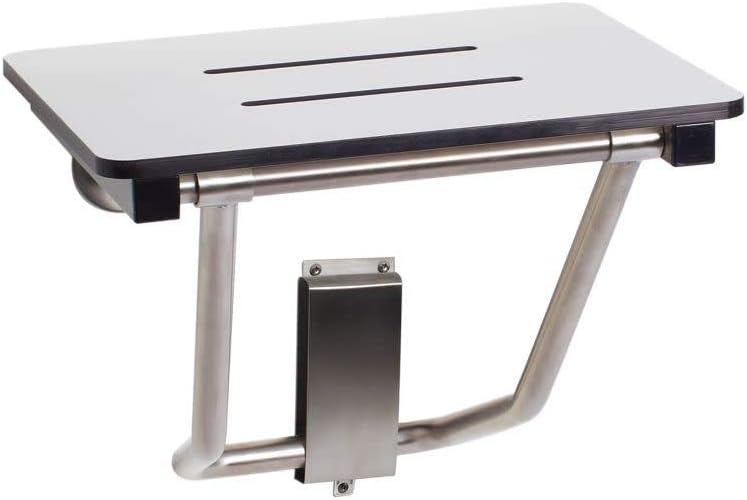 Seachrome White Folding Shower Bench - ADA Safety