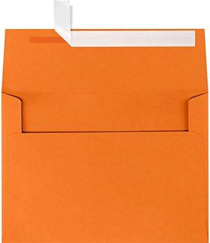 LUXPaper A4 Invitation Envelopes in Mandarin Orange for All Events