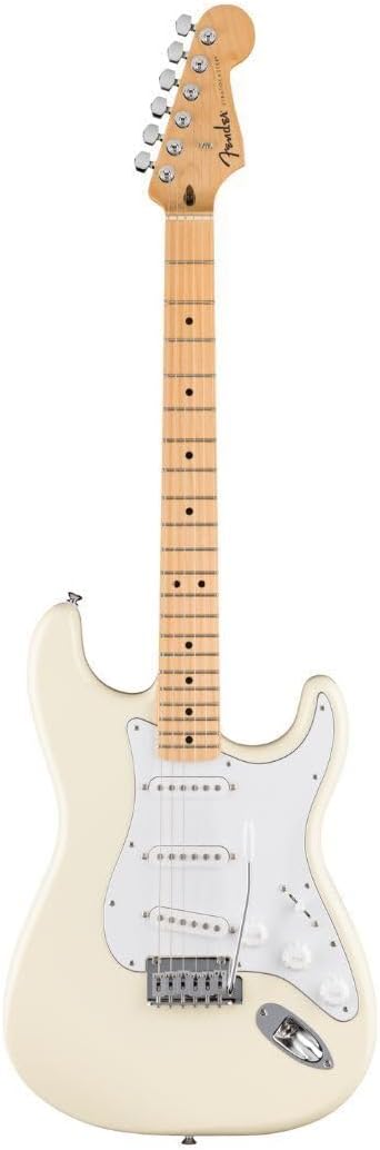 Fender Stratocaster Electric Guitar - Classic Olympic White