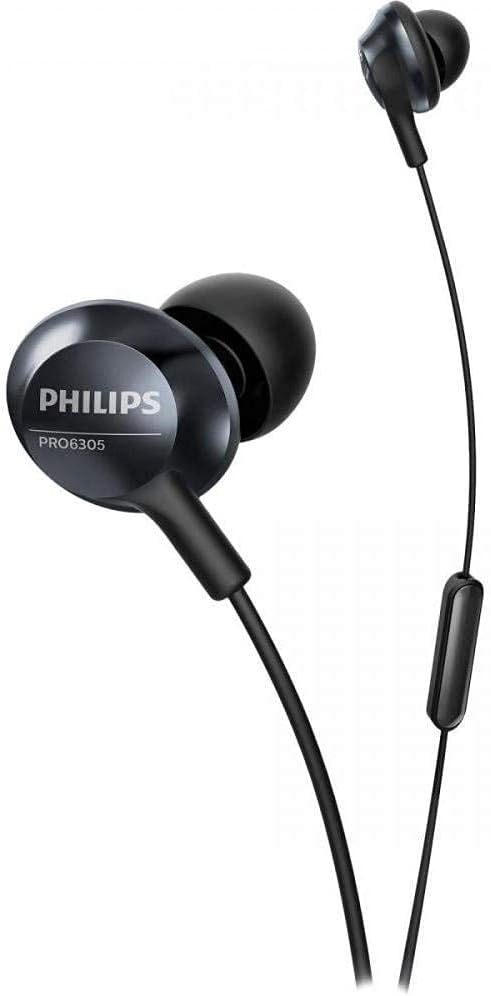 PHILIPS Pro Wired Earbuds: Powerful Bass & Hi-Res Audio