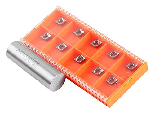 CCGT21.51 Carbide Inserts for Cutting Aluminum, 10 Pc Set