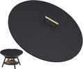 32 Inch Wooden-Handle Fire Pit Lid for 30 Inch Fire Pits