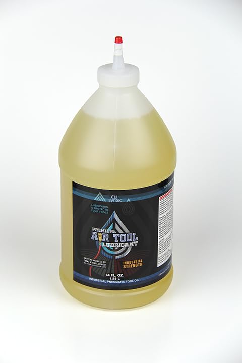 Air Tool Lubricant - Premium Industrial Pneumatic Tool Oil 64oz