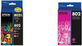 Epson T802XL-BCS DURABrite Ultra Black and Color Ink Combo Pack