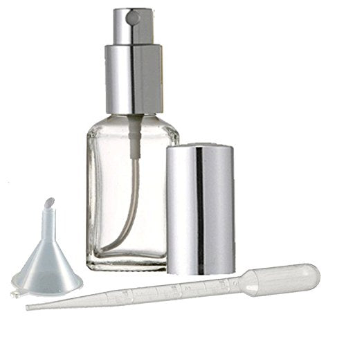 Portable Refillable Perfume Atomizer 15ml Glass Bottle