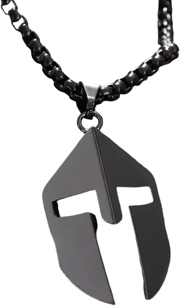 2025 Vintage Punk Weightlifting Necklace - Fitness Statement Piece