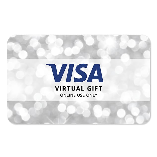 Visa Virtual $100 eGift Card for Online Use with Purchase Fee
