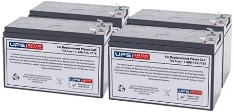 Replacement Battery Set for OR2200LCDRTXL2U - 4 Batteries