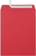 10 x 13 Open End Envelopes - Ruby Red Peel & Press, 500 Pack