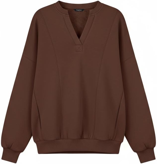 dowerme Oversized Sweatshirt for Women - Comfy Fall Style