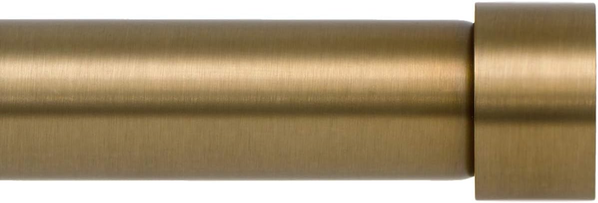 Ivilon Window Curtain Rod End Cap - 1 Inch Pole for Large Windows
