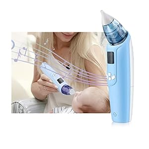 Electric Nasal Aspirator for Baby, Safe and Hygienic Booger Cleaner