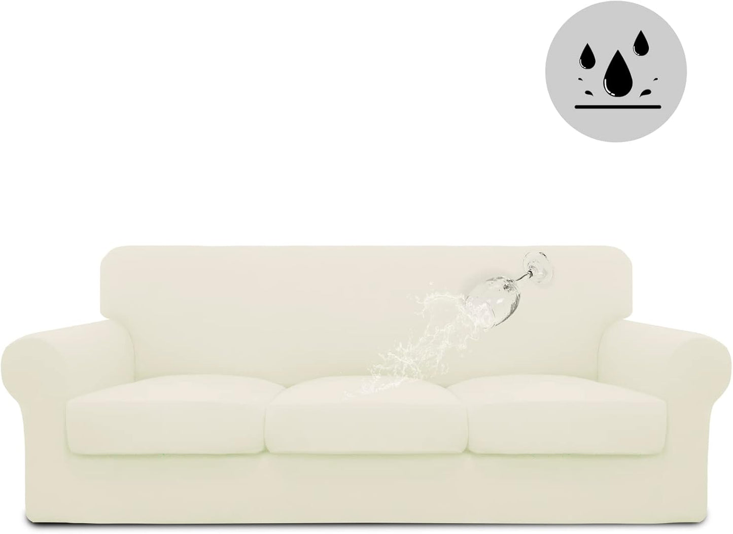 Easy-Going 100% Dual Waterproof Couch Cover for Dogs and Kids
