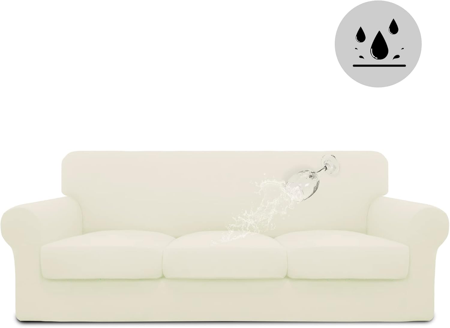 Easy-Going 100% Dual Waterproof Couch Cover for Dogs and Kids