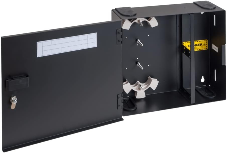 ICC Fiber Optic Wall Mount Enclosure for Secure Fiber Management