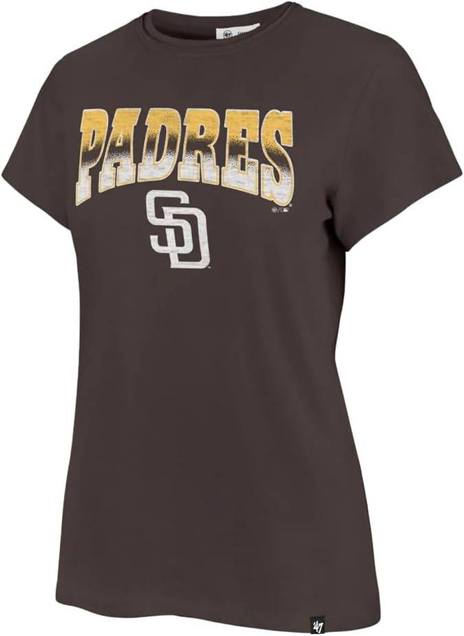 MLB Women's Team Color Undertone T-Shirt for Padres Fans