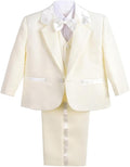 Dressy Daisy Baby Toddler Boy 5 Pcs Tuxedo Set - Formal Christening